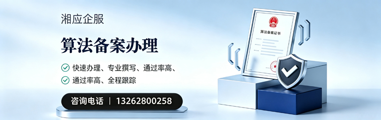 西藏算法备案申报服务