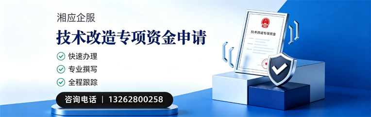 西藏技术改造专项资金申报服务