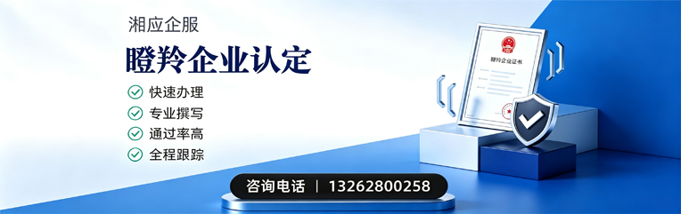 西藏瞪羚企业认定申报服务