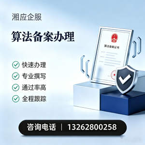西藏算法备案申报服务